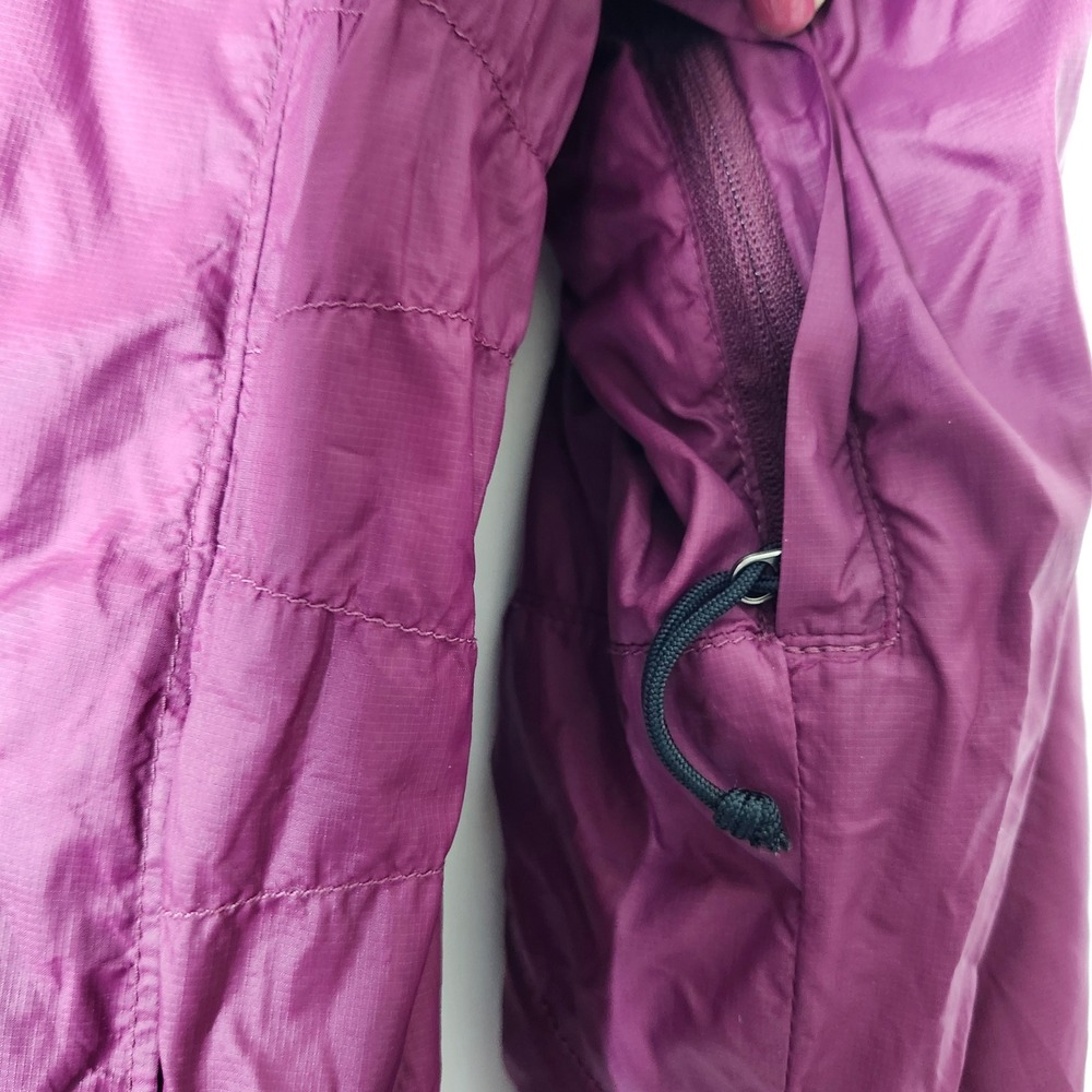 Mountain Hardwear Womens Full Zip Fleece Lined Jacket Berry Purple - Picture 10 of 16
